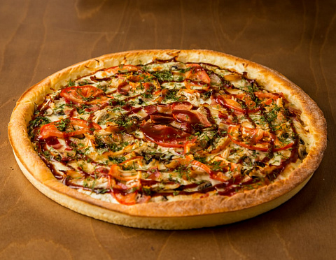 Пицца "Барбекю" 35 см.