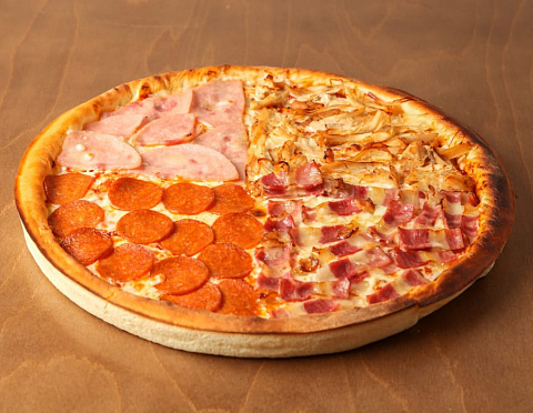 Пицца "Четыре сезона" 35 см.